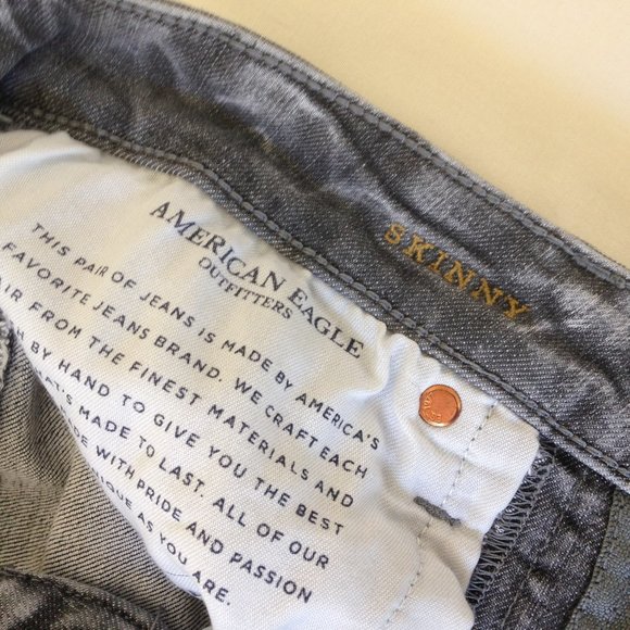 American Eagle Extreme Flex Distressed Jeans 28/28 - Picture 10 of 11